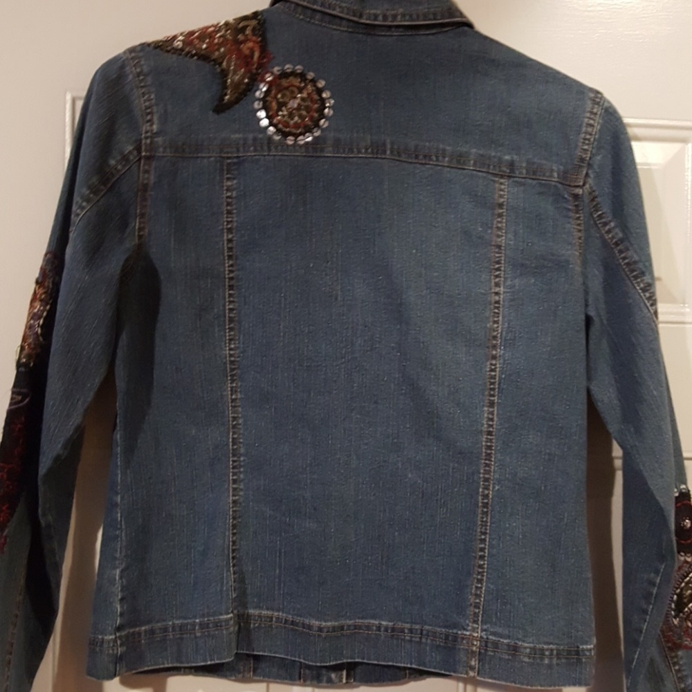 Ladies Ruby Rd  jean jacket - Picture 3 of 5